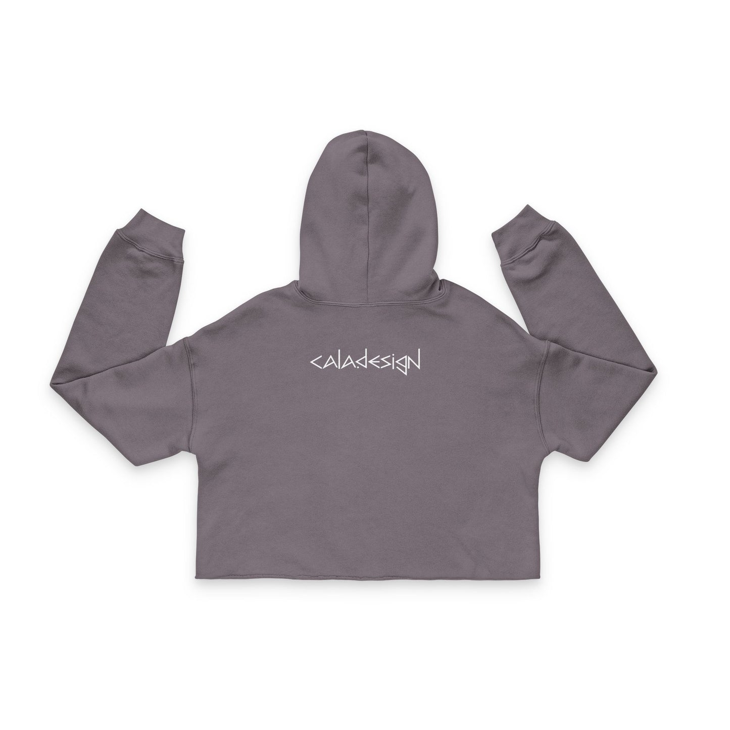 "真実と虚偽" Cropped Women's Sweatshirt Hoodie