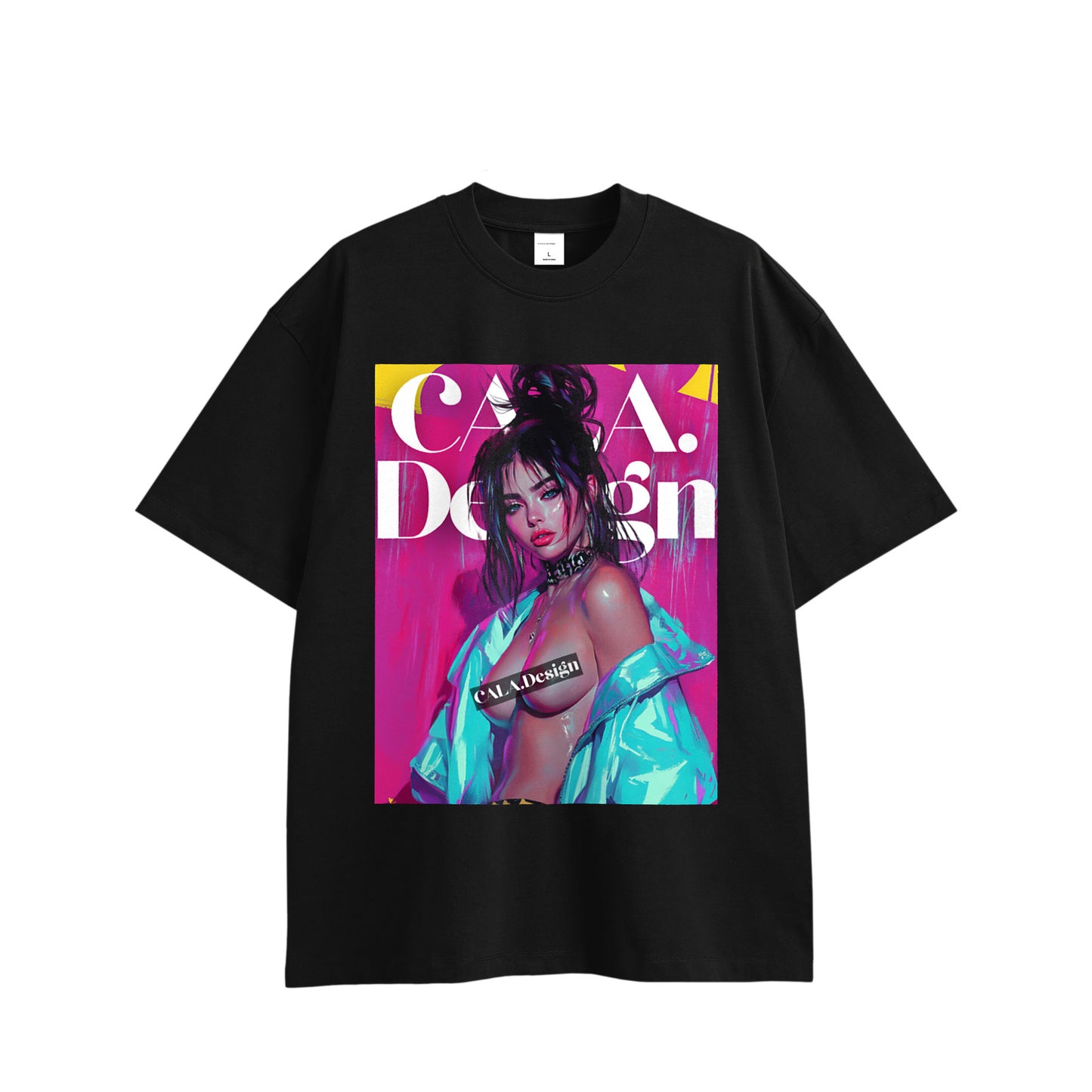 "Pink Punk Girl" PPG Oversize T-shirt 3colors