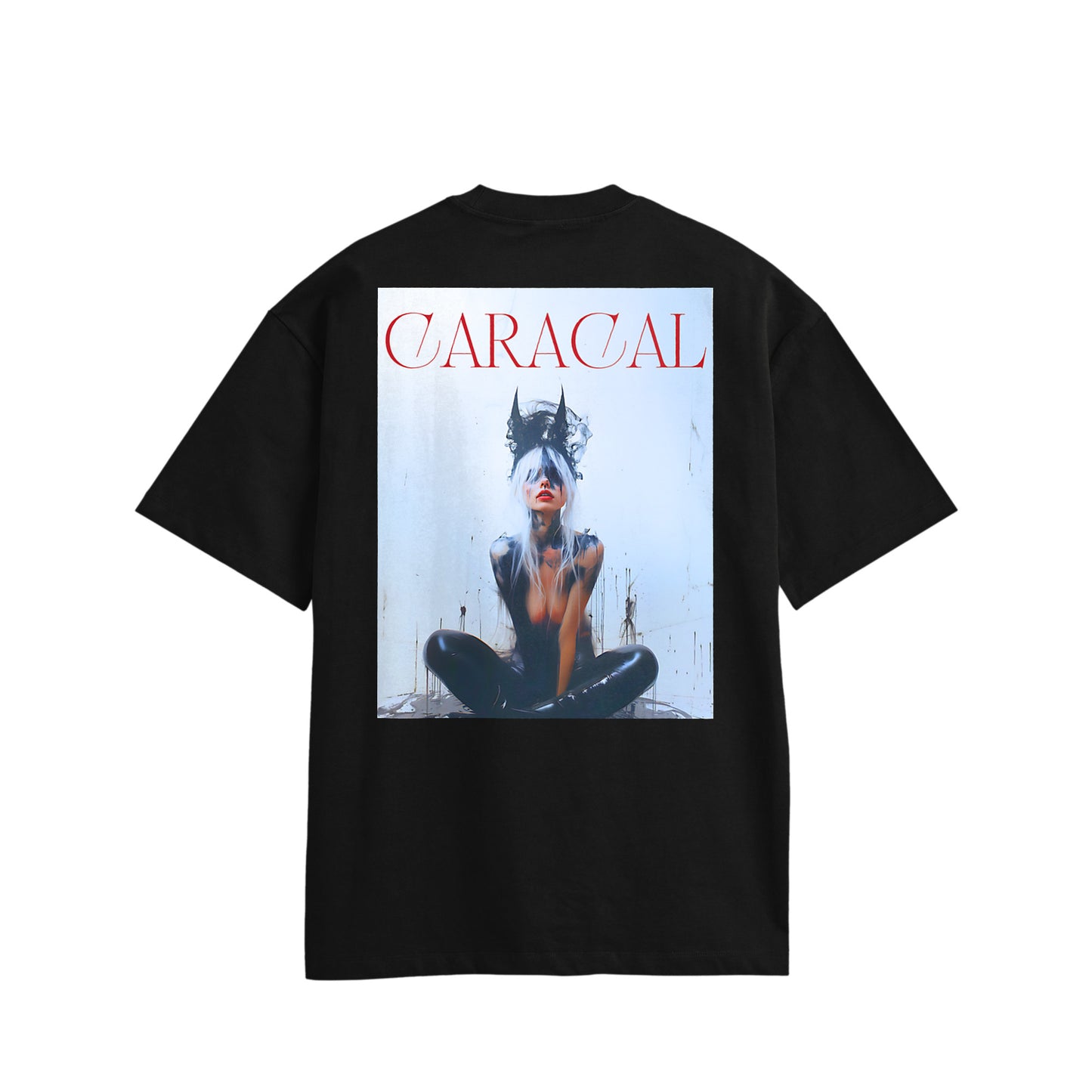"CARACAL THE GIRL" CTG Oversize T-shirt 3colors