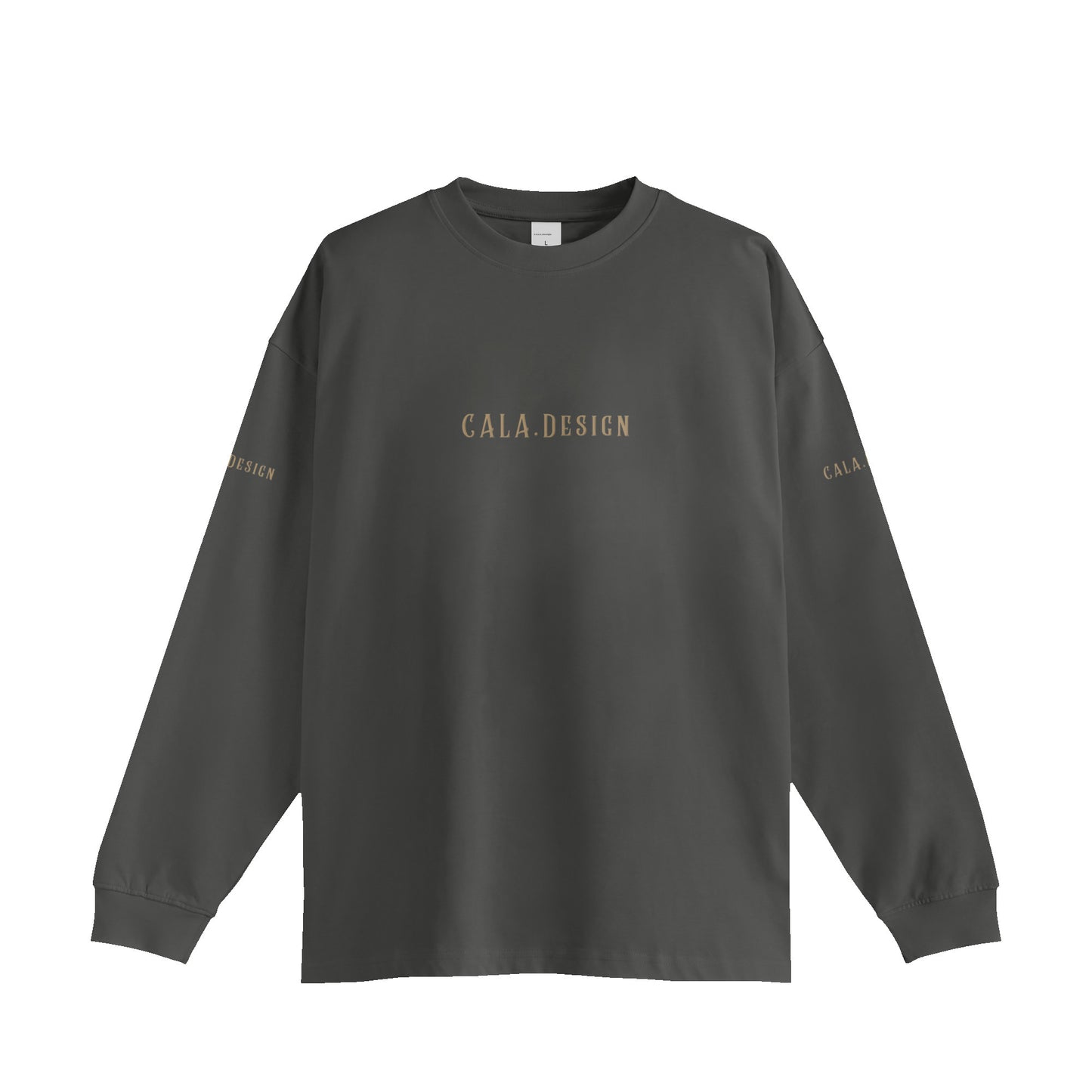 "Three Name Logo" Long sleeve T-shirt 00 5colors