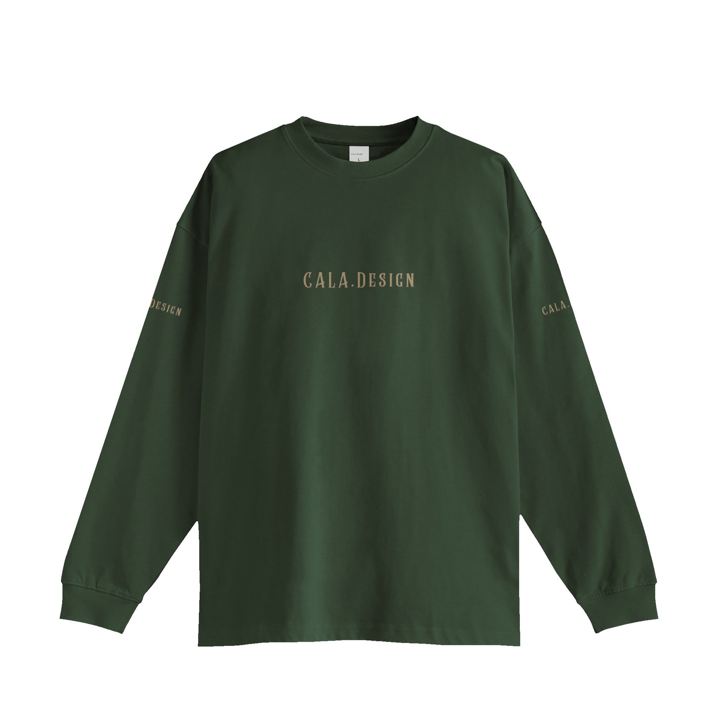 "Three Name Logo" Long sleeve T-shirt 00 5colors