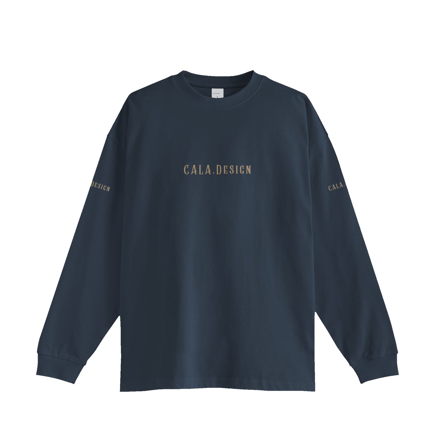 "Three Name Logo" Long sleeve T-shirt 00 5colors