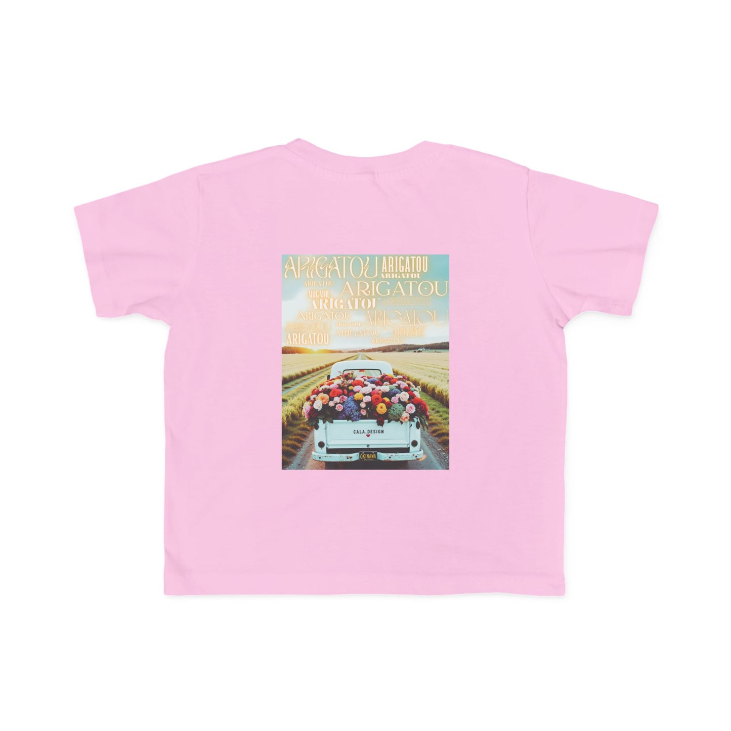 "ありがとうの花束トラック"ジャージーキッズT-shirt 7 colors
