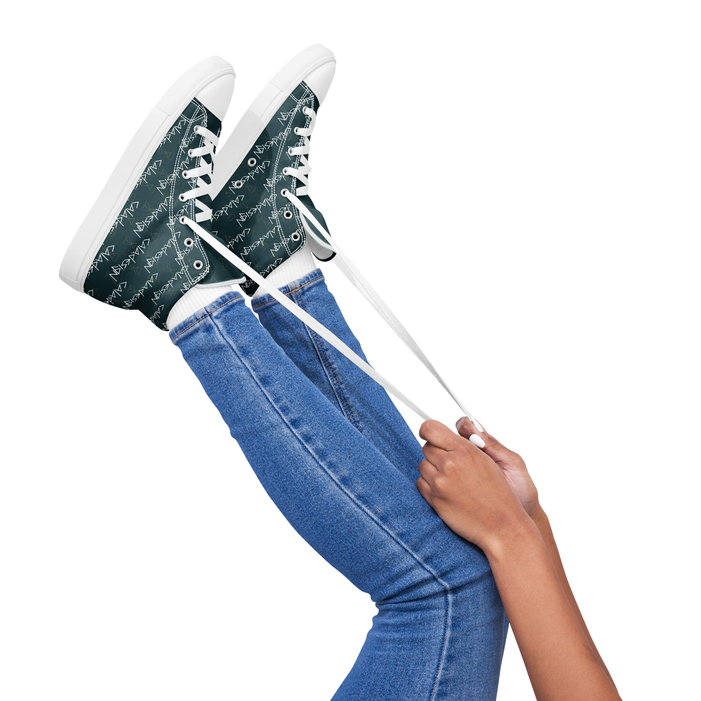 Logo High cut Sneaker for Ladies