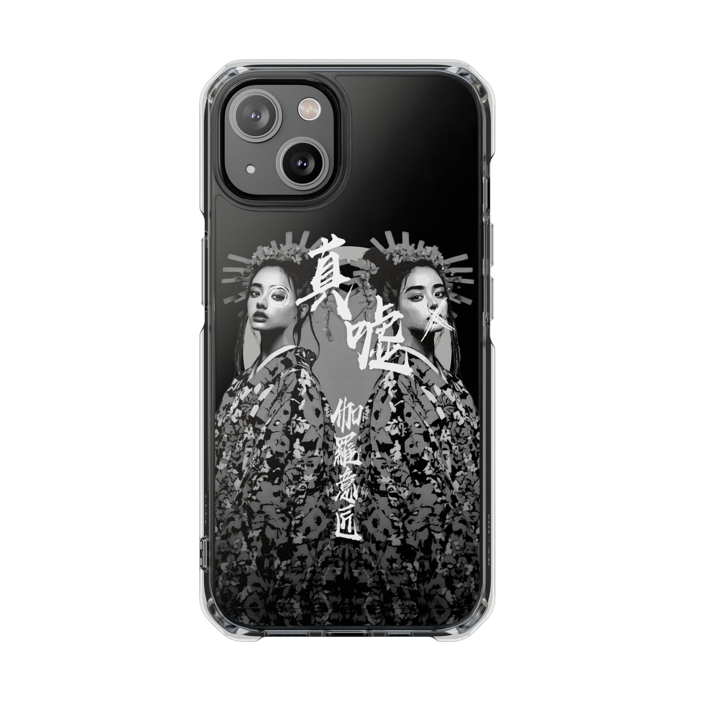 Phone Case - Japanese Truth and Falsehood Clear Impact Cases