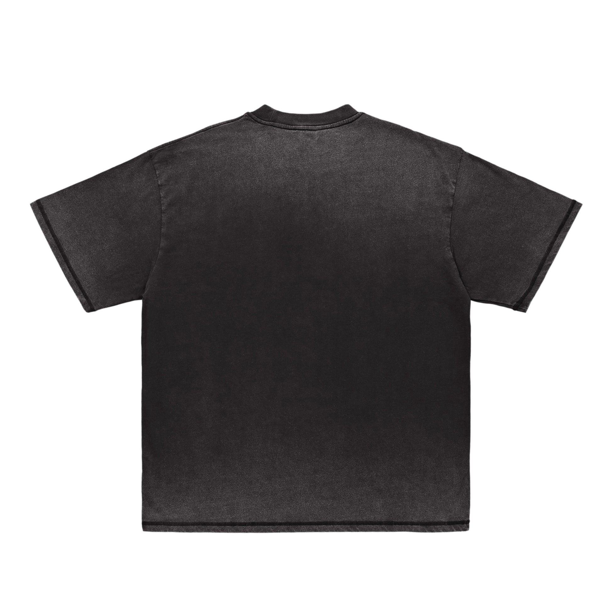 "伽羅意匠" Vintage washed T-shirts 7 colors black image
