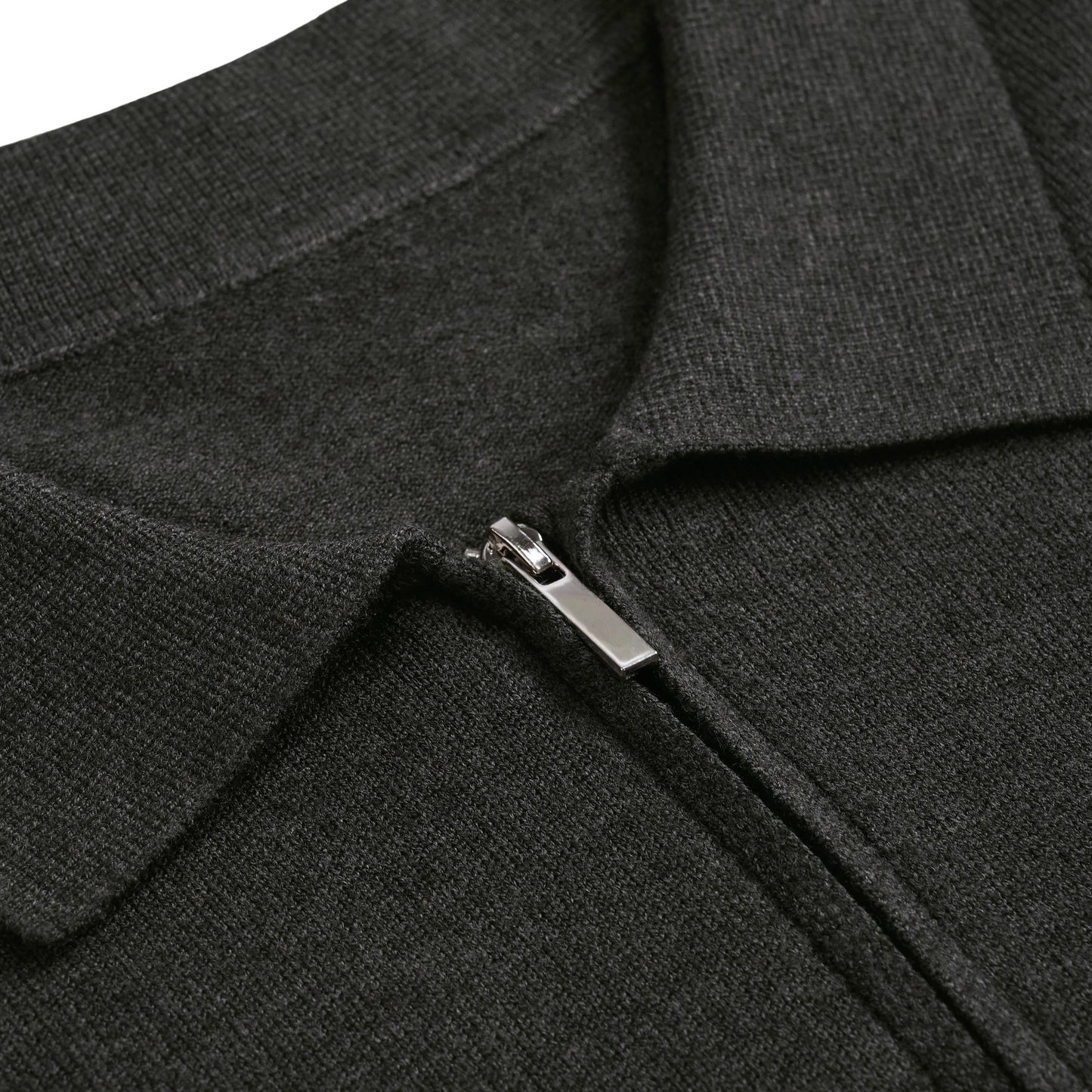"Panther Knit Polo" 4 colors charcoal image