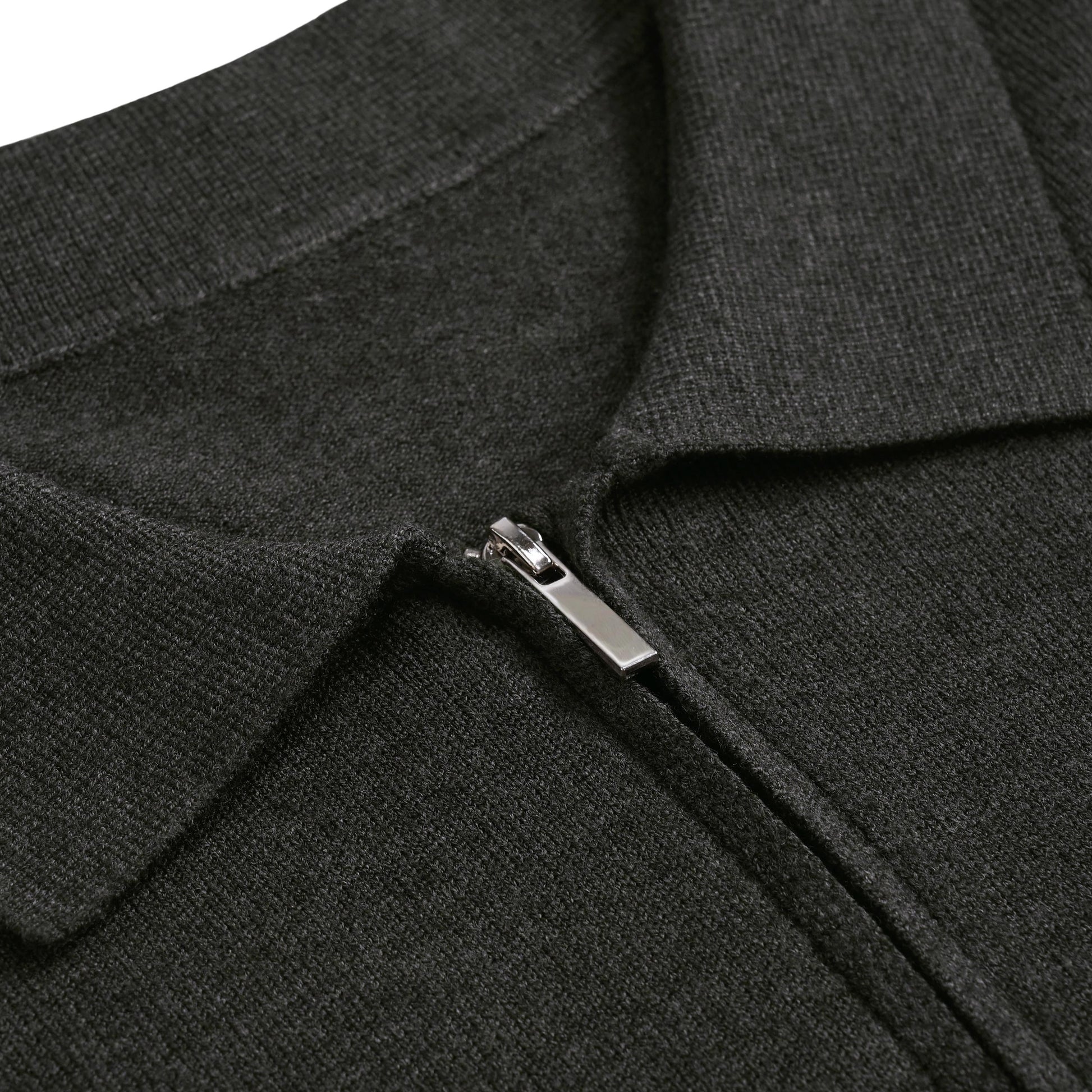 "Panther Knit Polo" 4 colors charcoal image