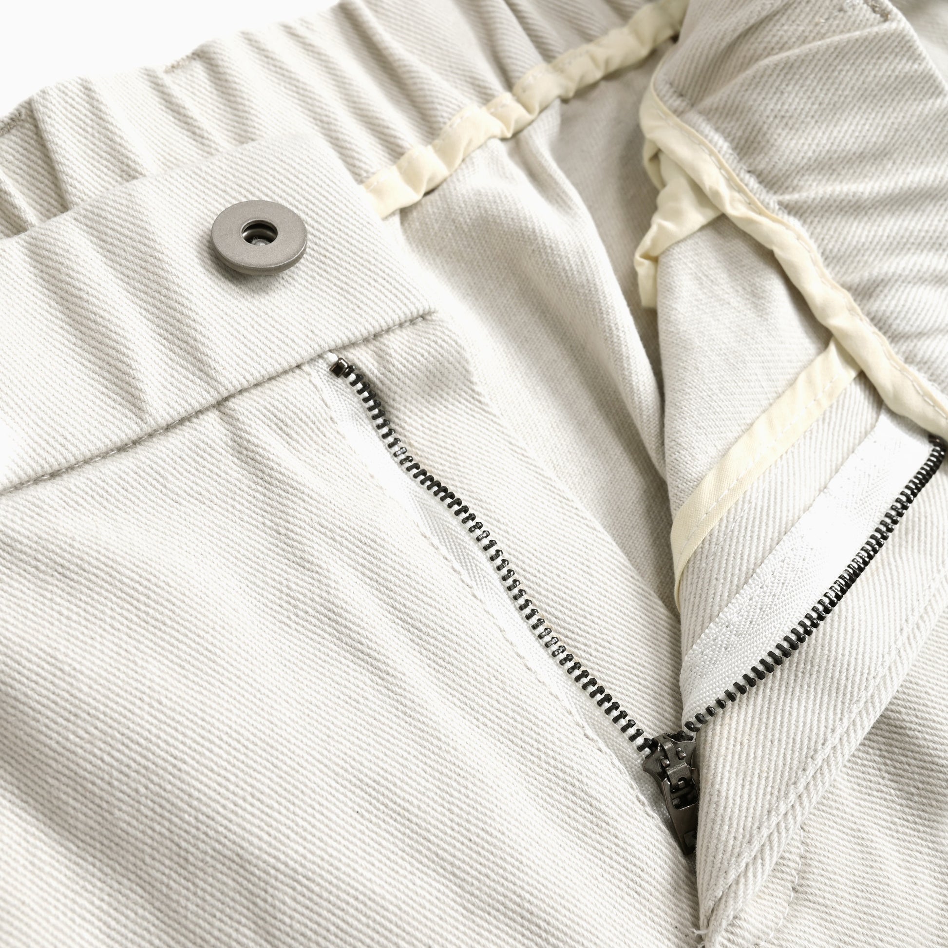 "Logo Washed Wide Denim Pants" 2 colors off-white image