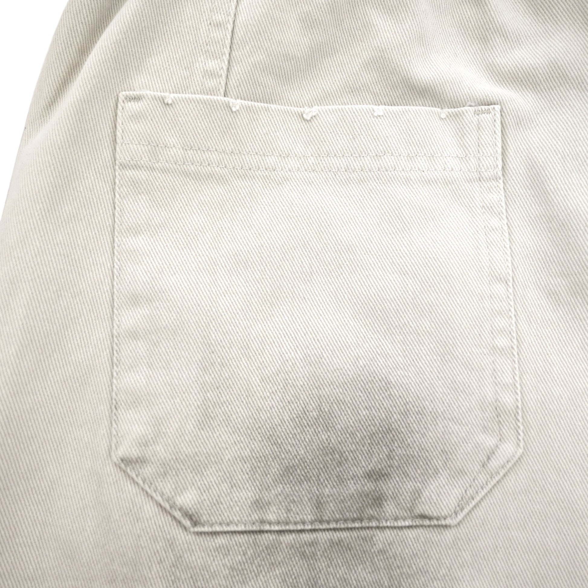 "Logo Washed Wide Denim Pants" 2 colors off-white image