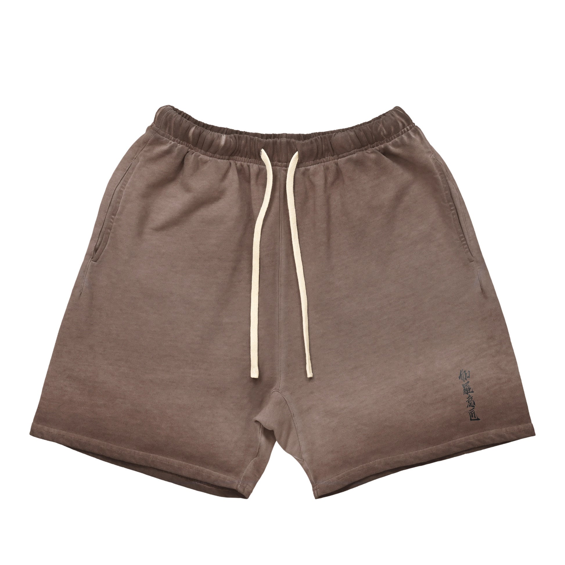 "伽羅意匠" Vintage washed shorts 7 colors brown image