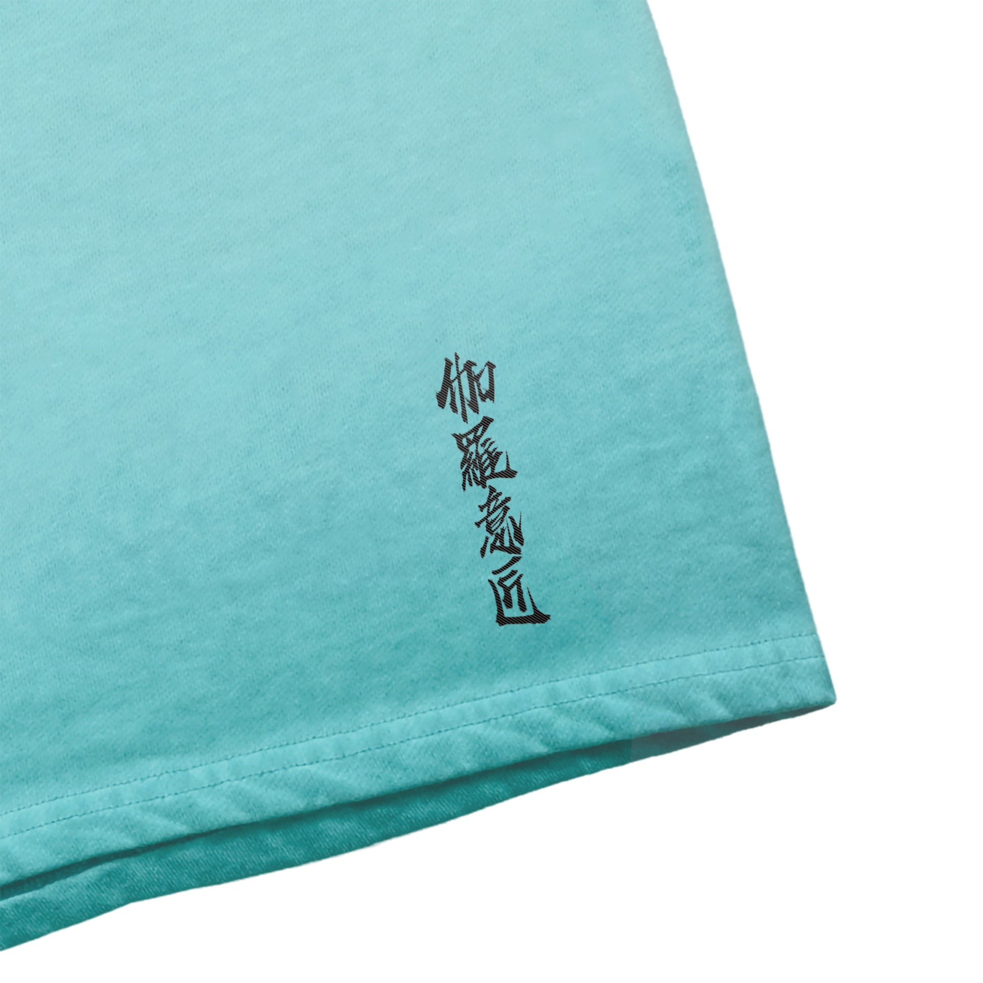"伽羅意匠" Vintage washed shorts 7 colors turquoise-blue image