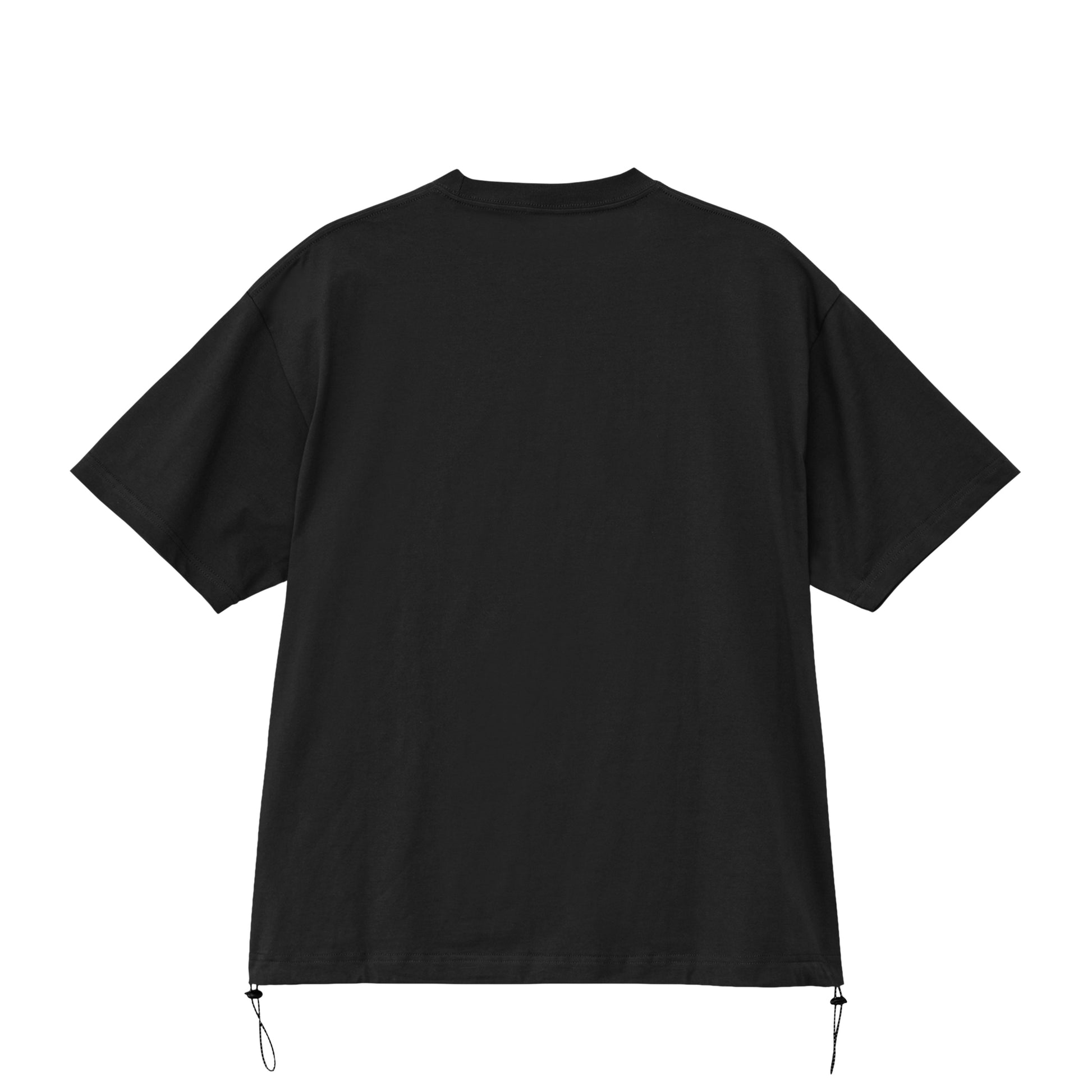 "伽羅意匠" Drawcord T-shirts 6 colors black image