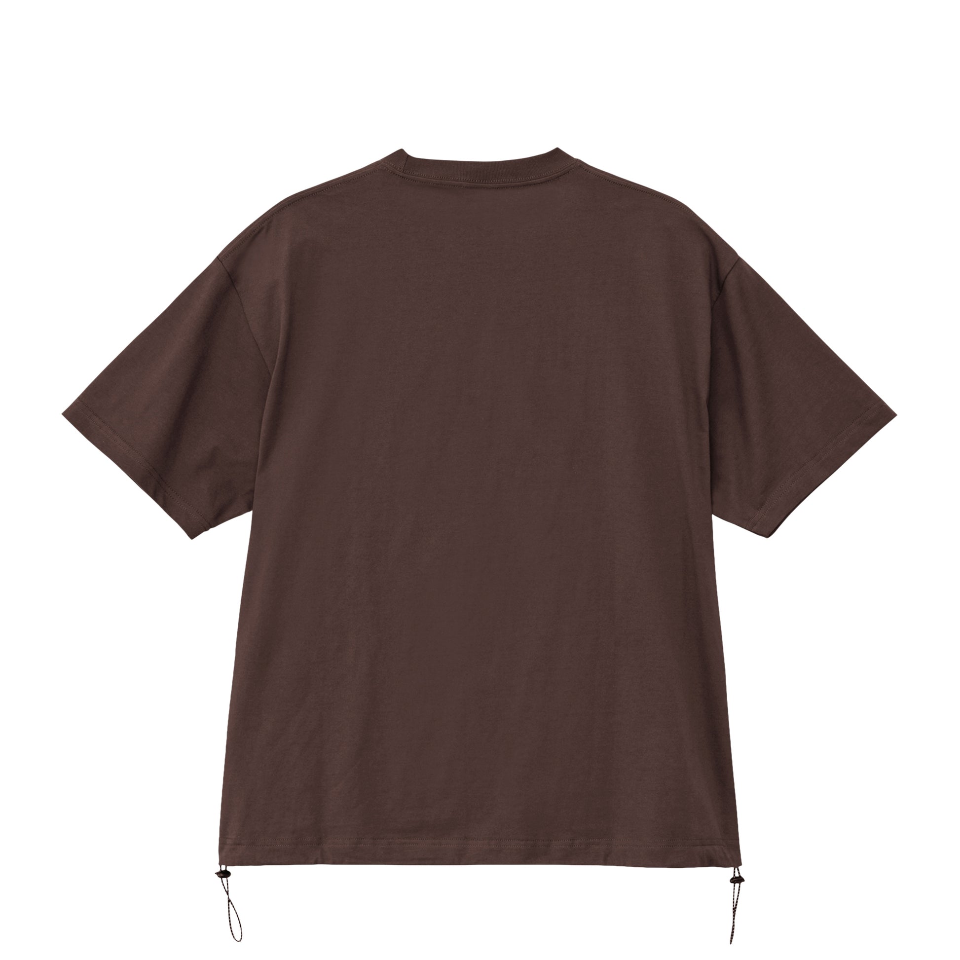 "伽羅意匠" Drawcord T-shirts 6 colors dark-chocolate image