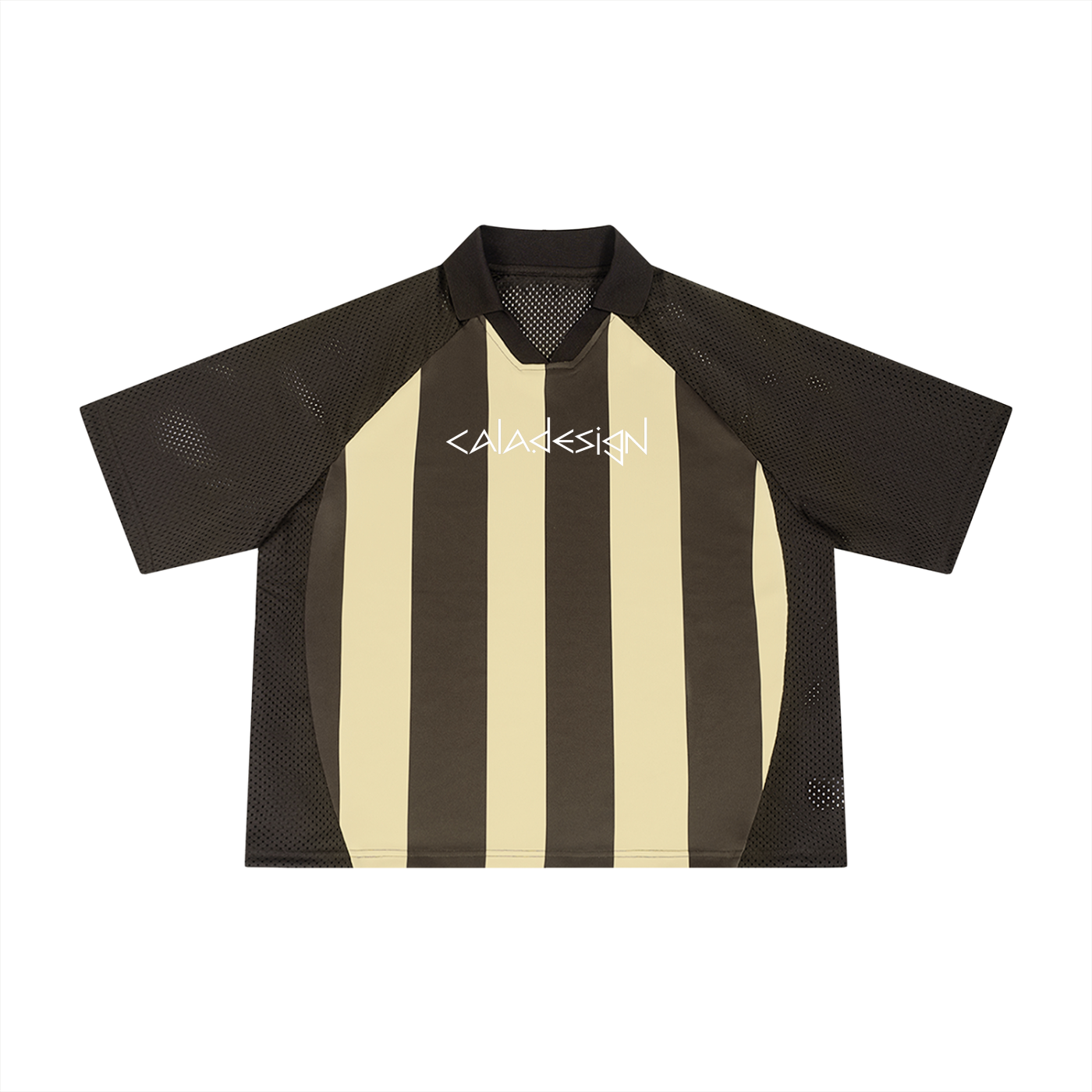 Unisex Striped Mesh Boxy Soccer Jersey 3 colors