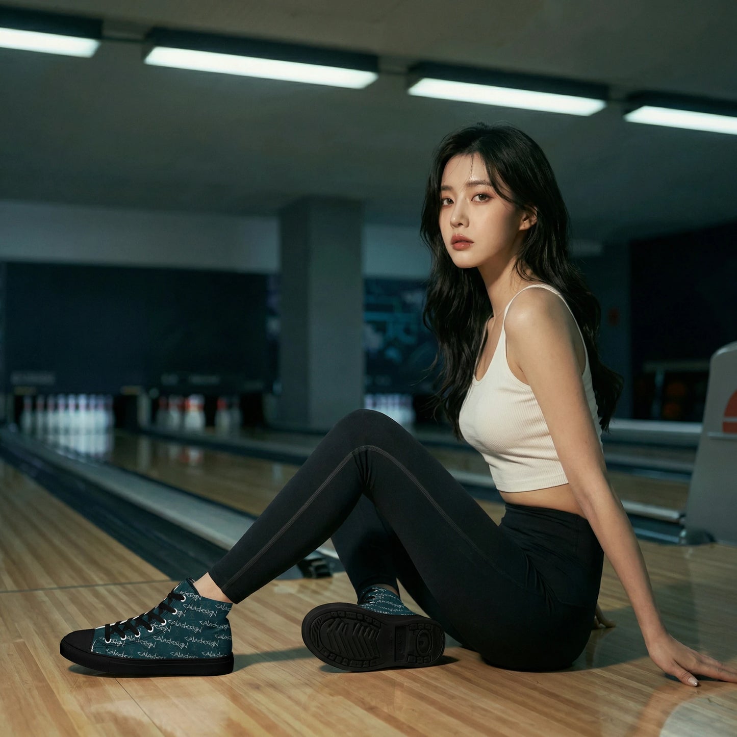 Logo High cut Sneaker for Mens