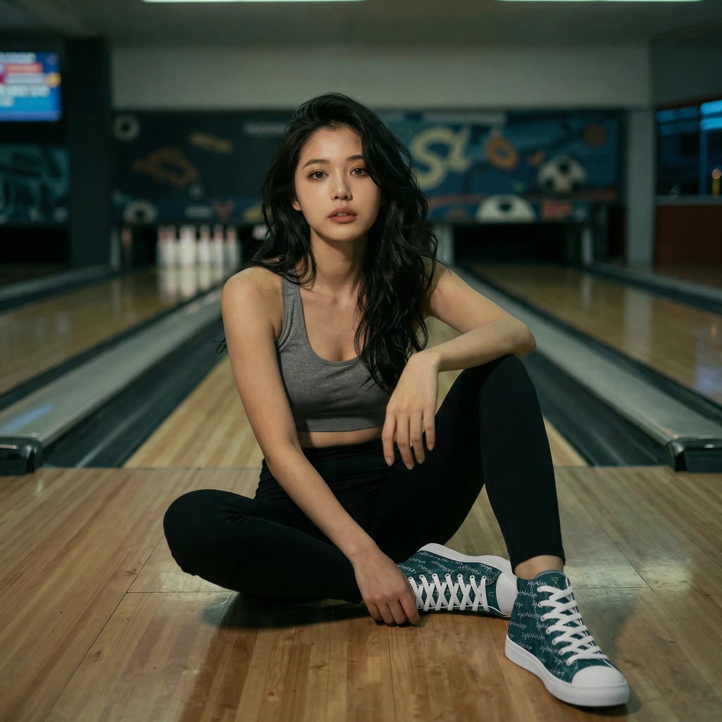 Logo High cut Sneaker for Mens