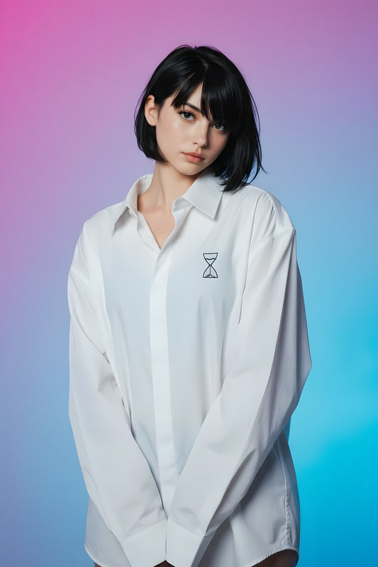 "Hourglass Front fly Shirt" 3 colors