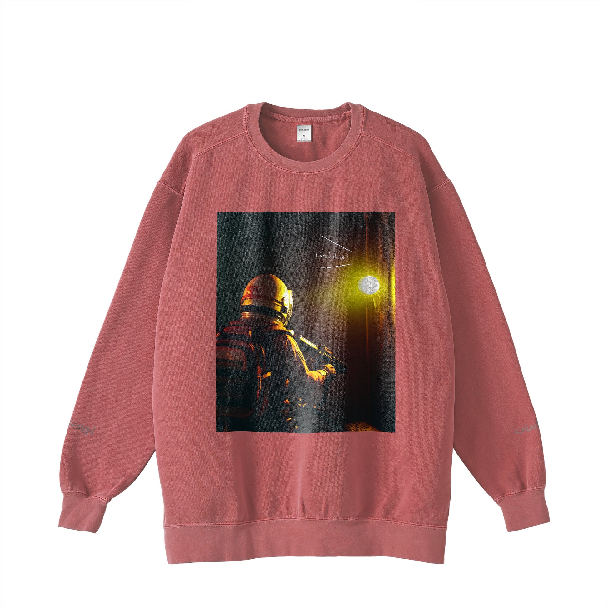 "Don't shoot !" Sweat 5 colors burgundy image