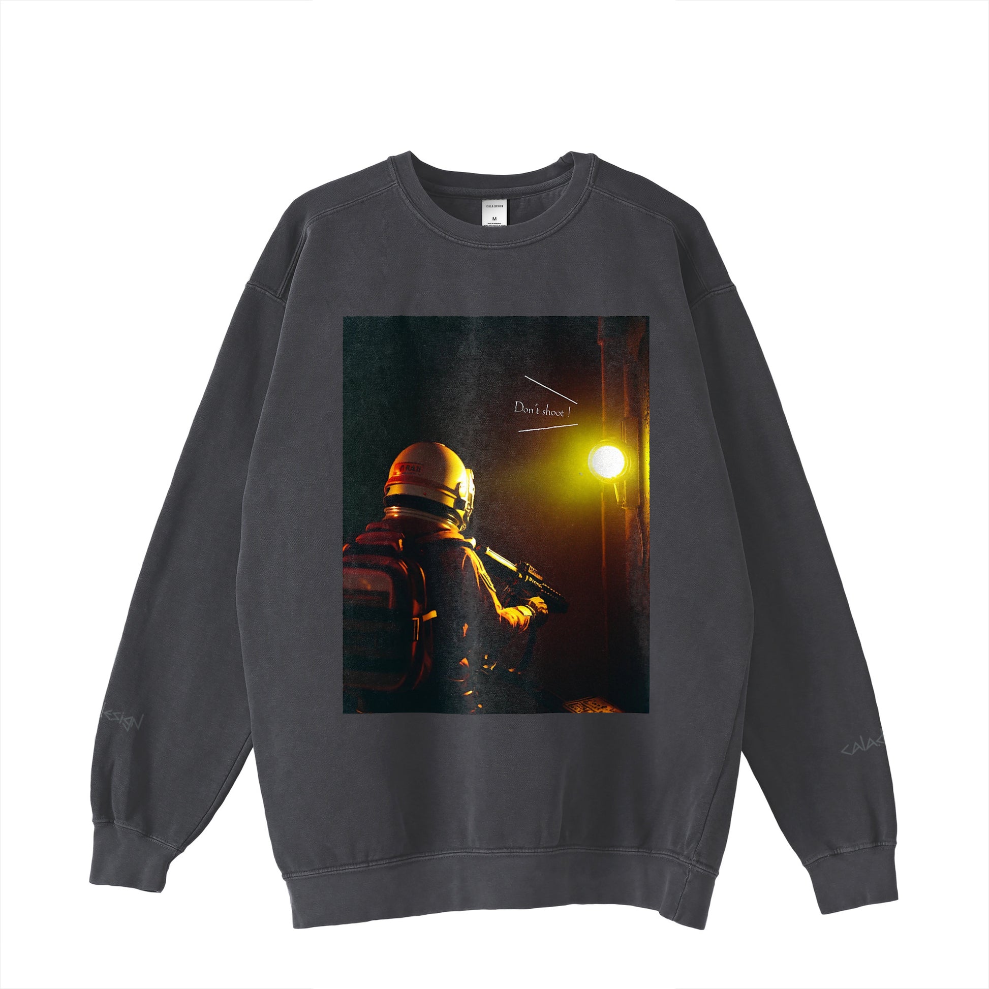 "Don't shoot !" Sweat 5 colors black image