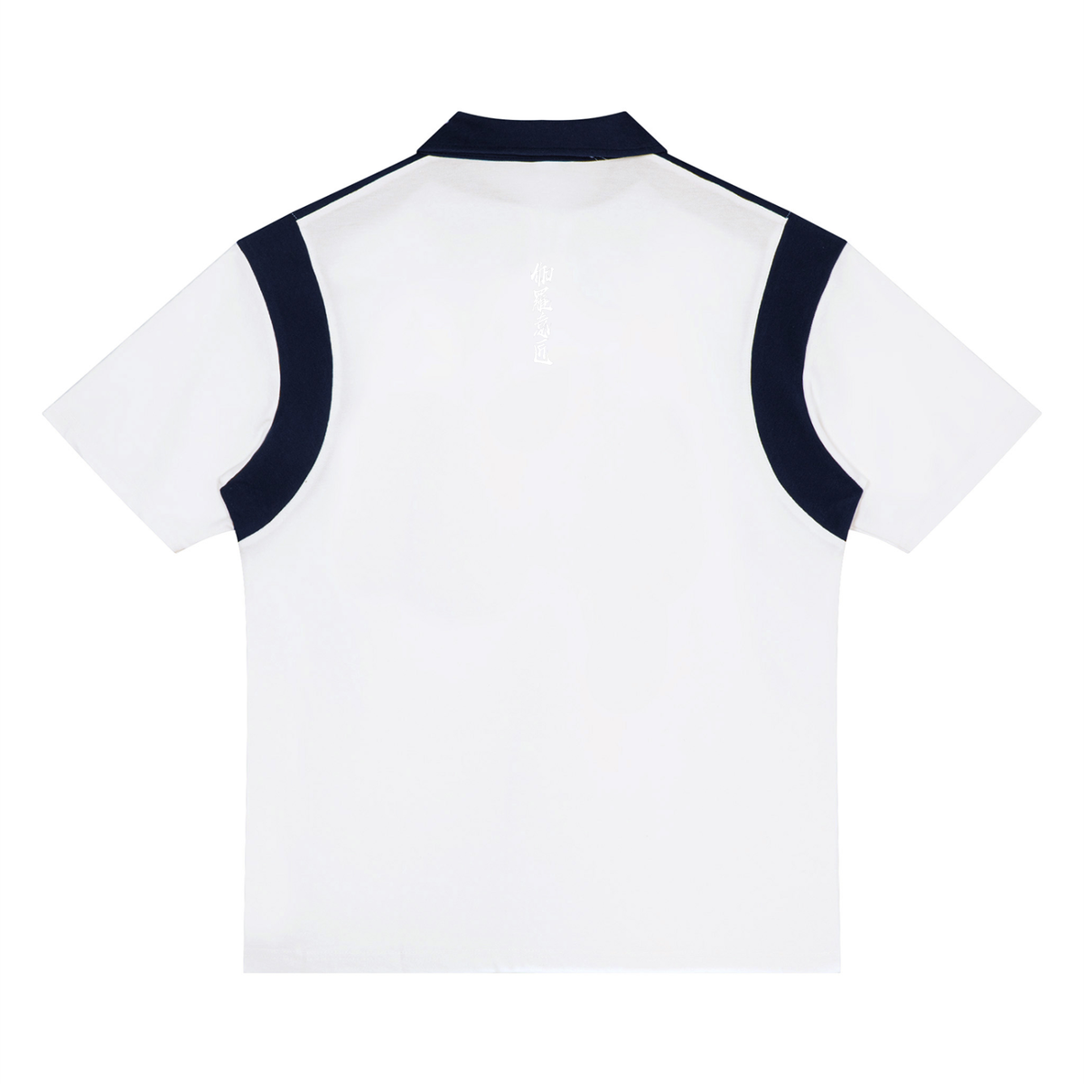 "伽羅意匠" Color Block Quarter Zip Polo Shirt 4 colors